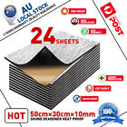 24*50Cm*30Cm Sound Deadener Heat Insulation Noise Proofing Self-Adhesive Foam