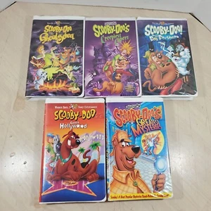 Lot of 5 Scooby-Doo VHS Tapes Ghoulschool Creepiest Capers Boo Brothers Tested - Picture 1 of 12