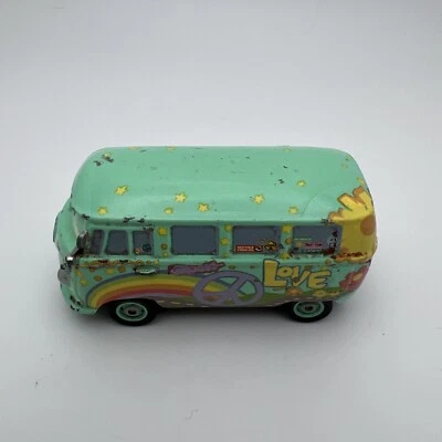 Disney/Pixar CARS Diecast Fillmore VW Volkswagen Bus - Image 1 of 4