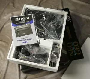 BRAND NEW OLD STOCK • Neo Geo Japanese AES Silver NGH System/Console • SNK *NOS* - Picture 1 of 12