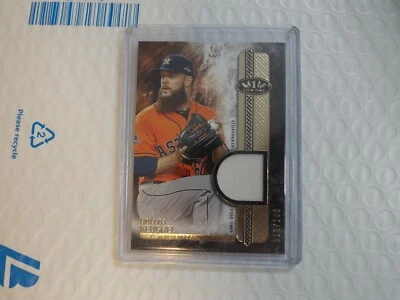 2016 Tier One Dallas Keuchel Game Used Jersey Relic #018/199 Astros  - Image 1 of 2