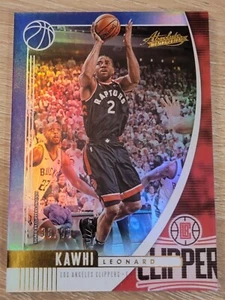 2019-20 Panini Absolute Kawhi Leonard /99 BLUE Raptors - Picture 1 of 2