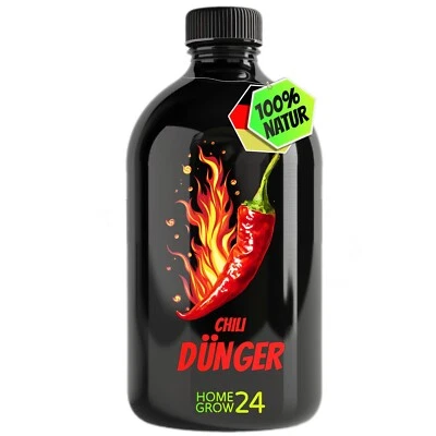 HOMEGROW24 Chilidünger für alle Chilipflanzen Organisch & BIOlogisch