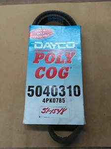 Serpentine Belt Dayco 5040310 PolyCog - Picture 1 of 1