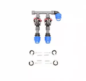 2er-Ventilverteiler mit Hunter PGV, 32 mm (1") Plug&Rain Eco - Bild 1 von 3