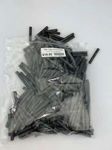 300+ Pieces 2 Inch Black, 1/4 Inch Diameter 2:1 Heat Shrink in a Bulk Bag - Picture 1 of 1