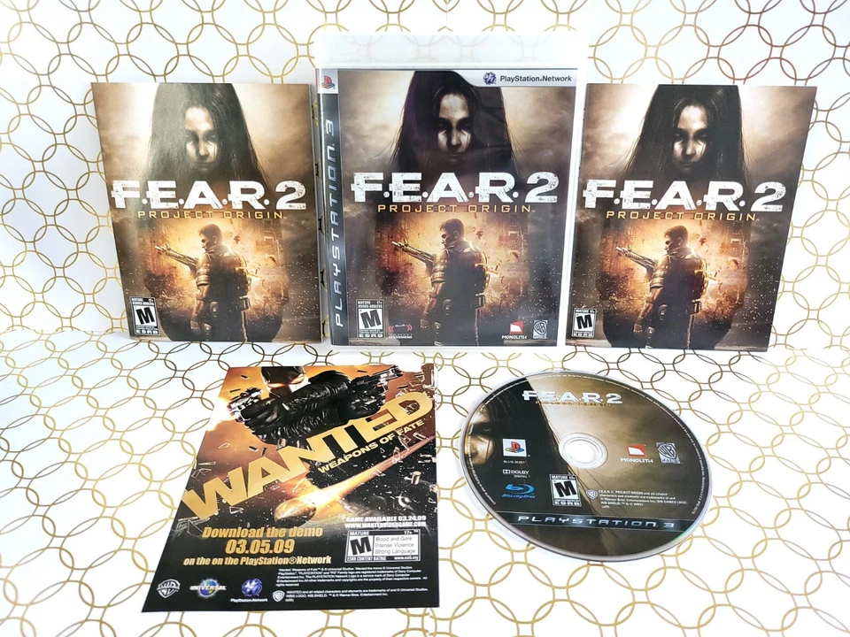 MINT F.E.A.R. 2: Project Origin (Sony PlayStation 3, 2009) CIB - Tested! - Image 1 of 4