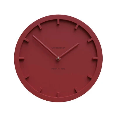 CalleaDesign Orologio da parete rotondo in legno dal design moderno Miny Legno R - Immagine 1 di 2