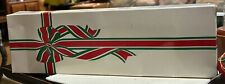 Vintage Avon Candy Cane and Holly 2 Bayberry Scented Taper Candles 10 IN.