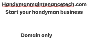 Domain for Sale handymanmaintenancetech.com (hostinger Only Transfer) - Picture 1 of 1