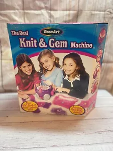 Rose Art Girlz The Real Knit And Gem Machine by Mega Brands - Picture 1 of 3