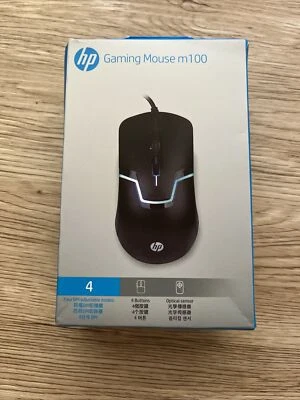 HP Wired RGB Gaming Mouse High Performance Mouse Optical Sensor  3 Buttons NEW - Image 1 of 4