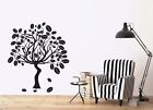 Vinyl Decal coffee tree fruit ripe smell the aroma Wall Sticker (n595)