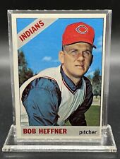 1966 Topps Baseball Bob Heffner Cleveland Indians #432