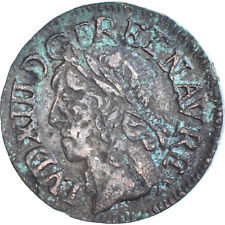 [#1176161] Coin, France, Louis XIII, Double Tournois, 1642, La Rochelle, Type de