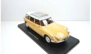 Citroen ID 19 Break Jaune avec galerie - sans boîte vitrine 1/24 Serie Presse - Foto 1 di 1