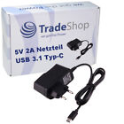 Premium Schnellladekabel 5V 2A USB 3.1 Typ-C für ZenFone 3 Deluxe (ZS550KL)