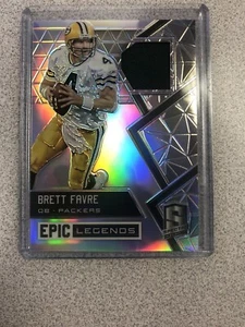 Brett Favre 2016 Spectra 16/25 PACKERS Game-Used Jersey EPIC Legends - Picture 1 of 11