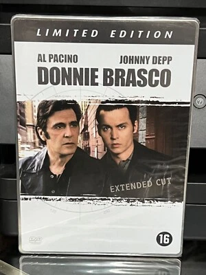 Donnie Brasco (DVD) Extended Cut Limited Edition Steelbook IMPORT REGION 2! NEW! - Image 1 of 4