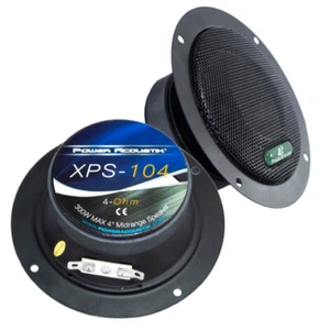 POWER ACOUSTIK XPS-104 4" CAR MID-RANGE WOOFER BASS DRIVER MIDRANGE SPEAKER - Picture 1 of 4