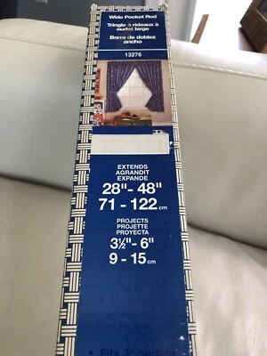 NEWELL #13276 WIDE POCKET ROD PROJECTS 3-1/2"-6", se extiende 28”-48” Hecho en EE. UU. Nuevo Foto 1 de 4