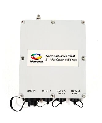 MICROSEMI POWERDSINE SWITCH 102GO POE SWITCH - Image 1 of 4