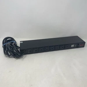 APC AP7900 Switched Rack Power Distribution Unit 8-Outlet Power Strip 120V/12A - Picture 1 of 8