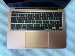 Faulty Apple MacBook Air 13” A2337 2020 M1 8GB 256GB Rose Gold for scrap - Picture 1 of 23