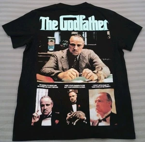 Camiseta The GodFather Shoe Palace El Padrino Don Corleone Negra Estampado Gráfico S - Imagen 1 de 8