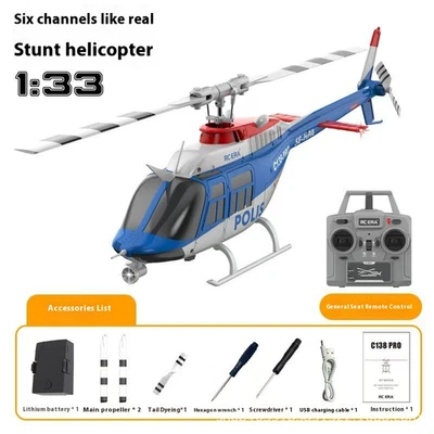 The PRO brushless remote-controlled helicopter model looks like the real Bell - Image 1 of 4