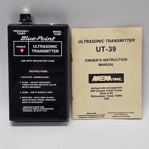 Blue Point / Snap On / MEM Ultraschallsender YA306 UT-39 gebraucht mit Handbuch - Bild 1 von 3