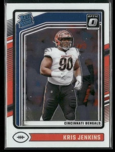 2024 Donruss Optic #265 Kris Jenkins Cincinnati Bengals Rated Rookie RC - Picture 1 of 2