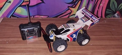 Taiyo RC Aero Grabber 4WD Vintage Car Radio Control Car White Untested Remote - Image 1 of 4