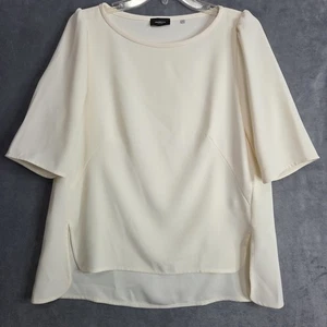 Marella art. Camicia 365 avorio manica 1/2 taglia 8/44 100% poliestere made in Romania - Foto 1 di 15