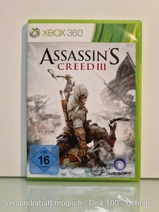 Assassin's Creed III Zustand sehr gut CIB OVP Microsoft Xbox 360 2012 - Picture 1 of 5
