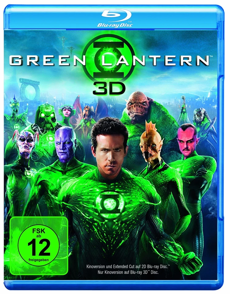 Green Lantern 3D (+ Blu-ray) | Blu-Ray - Bild 1 von 1