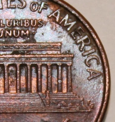 Unicorn 1996 Lincoln Memorial Cent, Rare "Wide AM" - Image 1 of 4