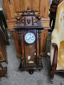 🕰🕰Antike Gesetzlich Geschützt Pendel Wanduhr🕰🕰 - Bild 1 von 23