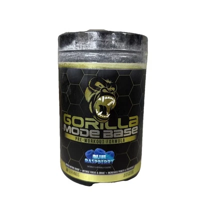 Gorilla Mode Base Fórmula Pre-Entrenamiento Azul Frambuesa ¡¡Caja Dañada!!!🔥🔥 Foto 1 de 4