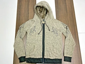 Cappotto giacca pile zip intera Miss Me donna taglia M pelliccia sintetica gioiello - Foto 1 di 12