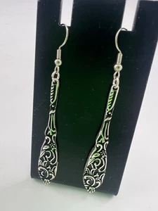 Pendientes Hechos a Mano Colgantes Plata Regalo Ligeros Elegantes Largos Nuevos - Imagen 1 de 4