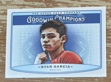 2019 Upperdeck Goodwin Champions Ryan Garcia Rookie Card!!
