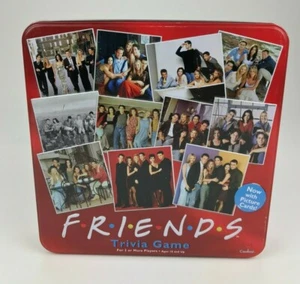 Piezas de repuesto de juego Friends Trivia tarjetas ficticias cardinal lata roja 2003 - Imagen 1 de 35
