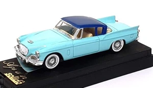 Solido 1/43 Scale Diecast 4521 - 1957 Studebaker Coupe - Turquoise/Blue - Picture 1 of 5