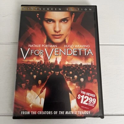 V For Vendetta On DVD 5 Very Good - Image 1 of 3