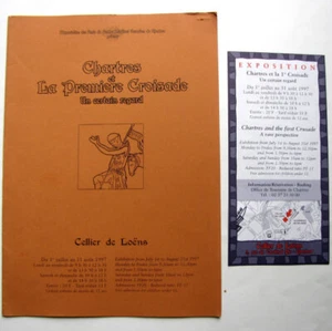 Chartres und erster Kreuzzug gewisser Blick Ausstellung Jean Bachelot Mittelalter - Bild 1 von 9