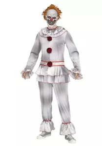 Twisted Carnevil Clown Costume for Men - Halloween Large Size by Fun World - Picture 1 of 2