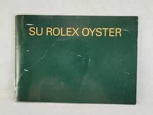 Libretto originale Rolex "Su Rolex Oyster" 579.54 Sp (lingua spagnola). Ca 2005 - Foto 1 di 14