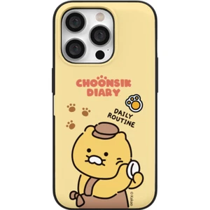 Kakao Friends Choonsik Diary Magnetic Card Case for iPhone 16 15 Pro Max Plus - Picture 1 of 15