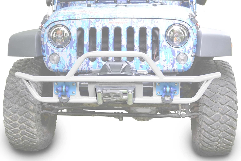 Parachoques delanteros blancos nube para Jeep Wrangler JK hechos en EE. UU. J0048132 Foto 1 de 1